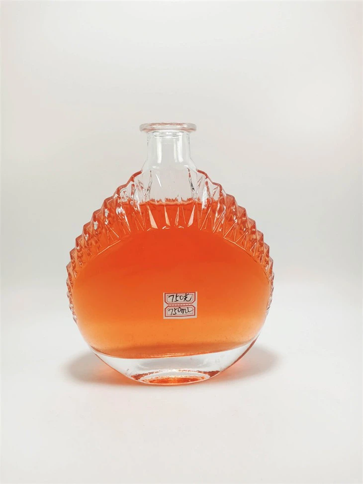 750ml Glass spirit Brandy Bottle